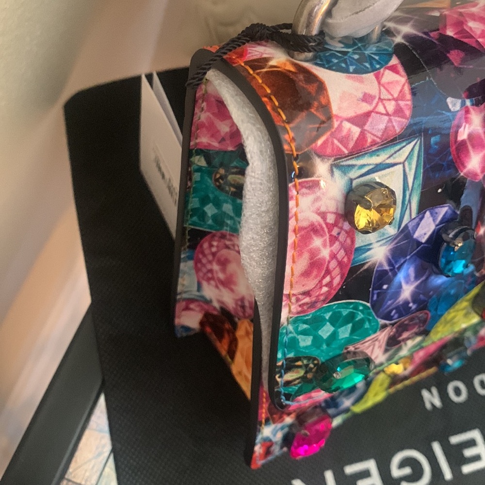 Kurt Geiger London Small Shoreditch Embellished Leather Crossbody Bag - Picture 8 of 17